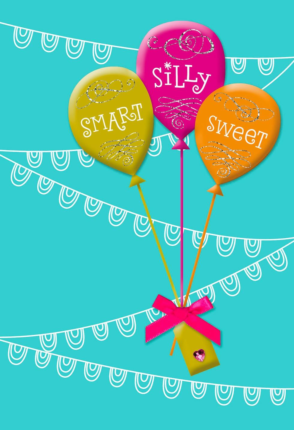 Hallmark Birthday Cards
 Balloons Birthday Card for Goddaughter Greeting Cards