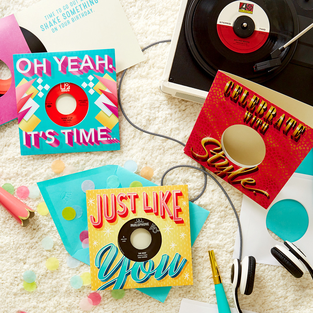 Hallmark Birthday Cards
 Hallmark Launches New Vinyl Record Birthday Cards