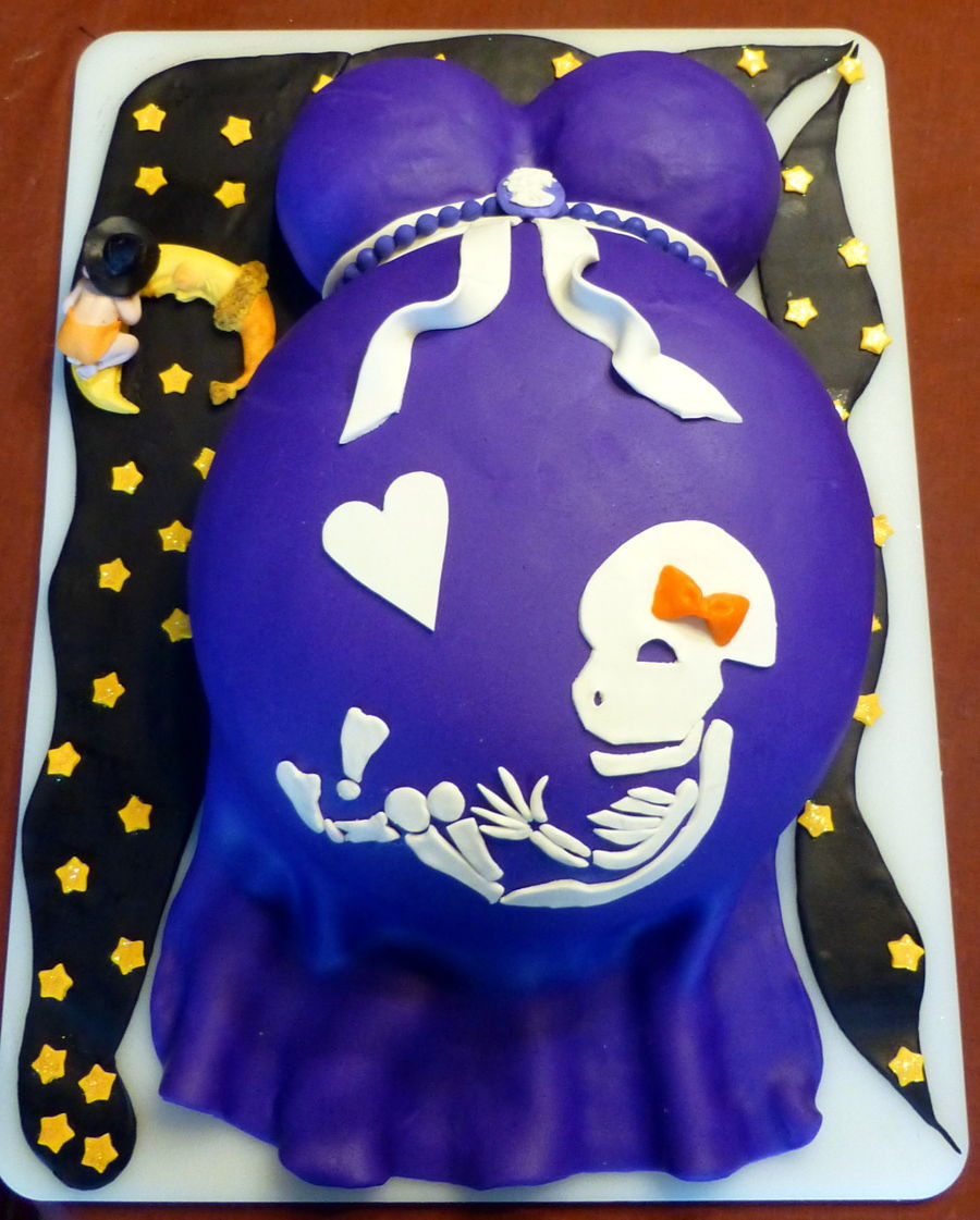 Halloween Baby Shower Cakes
 Halloween Baby Shower Cake CakeCentral