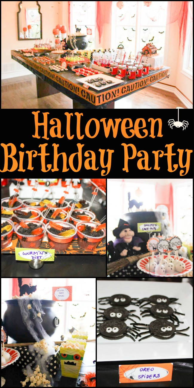 Halloween Bday Party Ideas
 Halloween Birthday Party Design Dazzle
