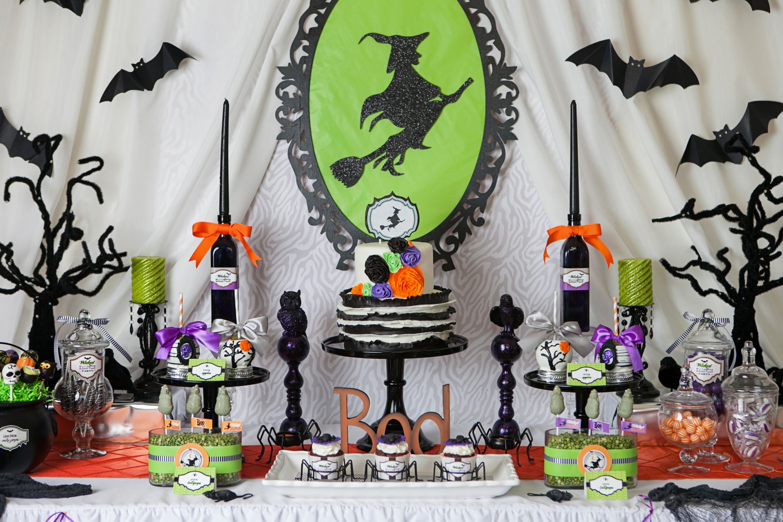 Halloween Birthday Party Decoration Ideas
 A Wickedly Sweet Witch Inspired Halloween Party Anders