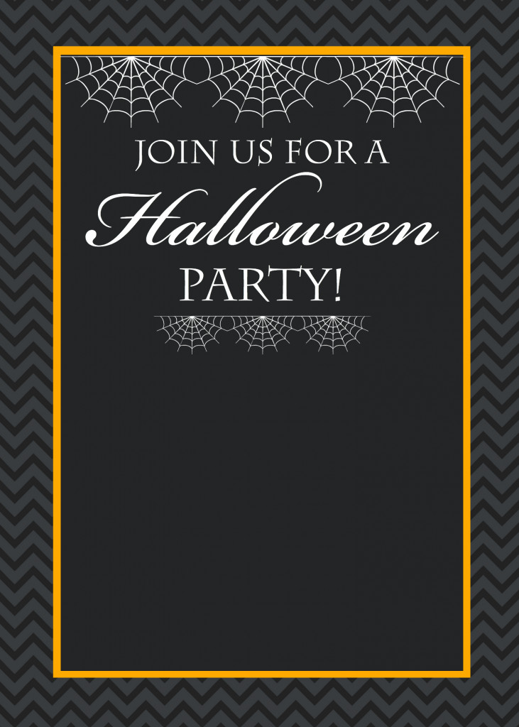 Halloween Birthday Party Invitation Ideas
 Free Printable Halloween Party Invitations Yellow Bliss Road