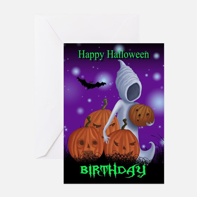 Halloween Birthday Quotes
 Halloween Greetings Greeting Cards