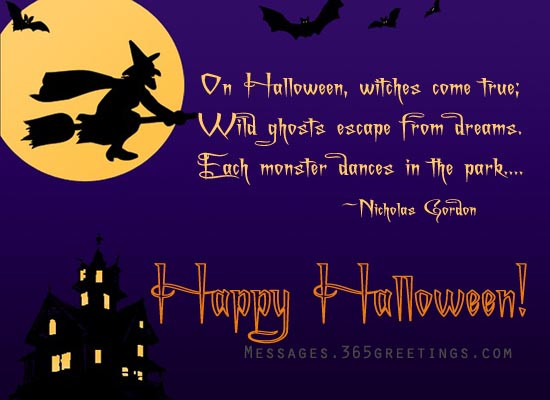 Halloween Birthday Quotes
 Halloween Quotes Sayings Halloween Wishes Messages and
