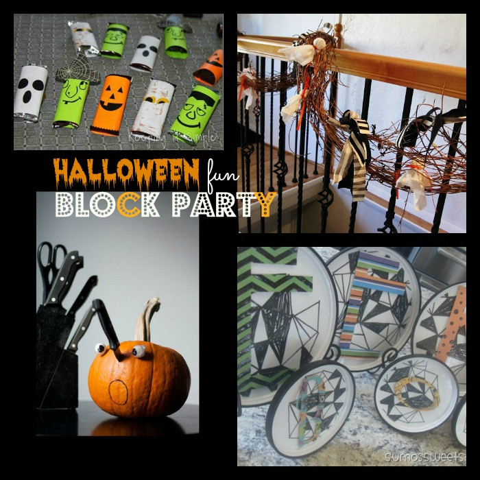 Halloween Block Party Ideas
 Halloween Decorating and Block Party Link Up Rae Gun