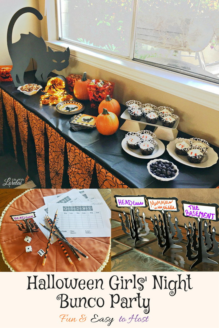 Halloween Bunco Party Ideas
 Halloween Girls Night Bunco Party Fun Easy To Host