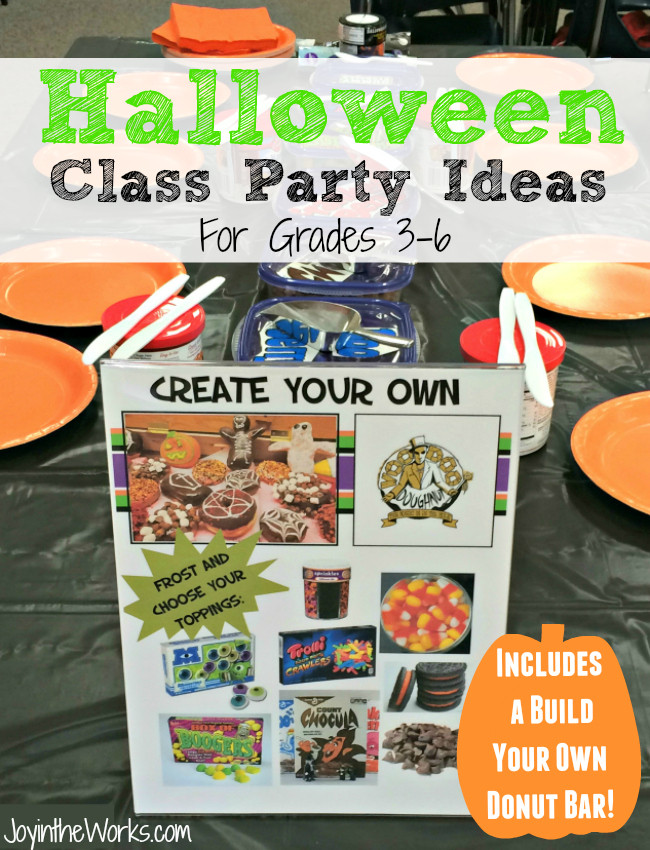 Halloween Classroom Party Ideas Kindergarten
 Halloween Class Party Ideas Grades PreK 2nd Joy in the Works
