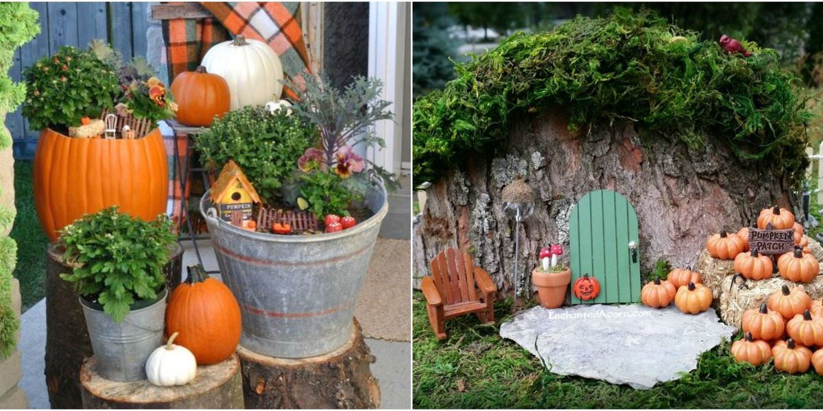 Halloween Fairy Garden
 Halloween Fairy Gardens Fall Fairy Gardens