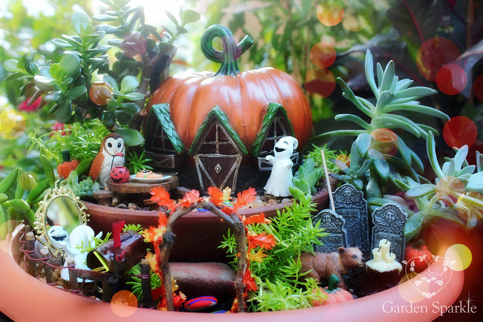 Halloween Fairy Garden
 Halloween Fairy Garden Mini Halloween Ideas