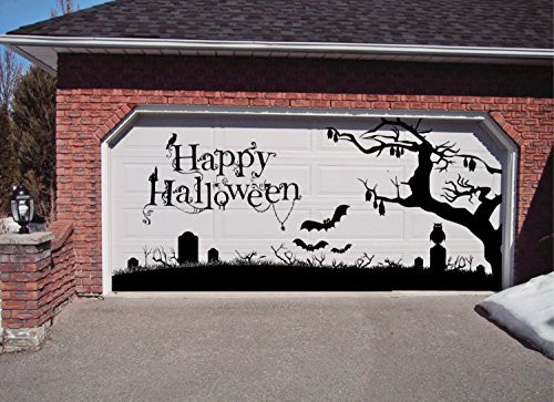 Halloween Garage Door Covers
 Great Stuff • Garage Door Halloween Decorations