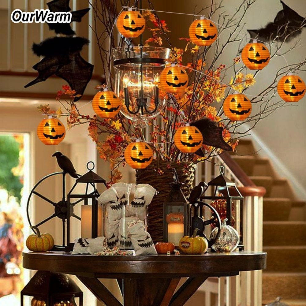 Halloween House Party Ideas
 Aliexpress Buy OurWarm Halloween Decorations Haunted