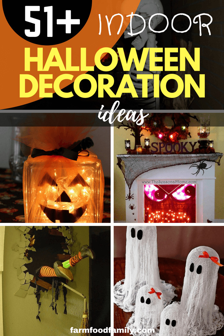 Halloween Indoor Decoration Ideas
 51 Spooky DIY Indoor Halloween Decoration Ideas For 2019