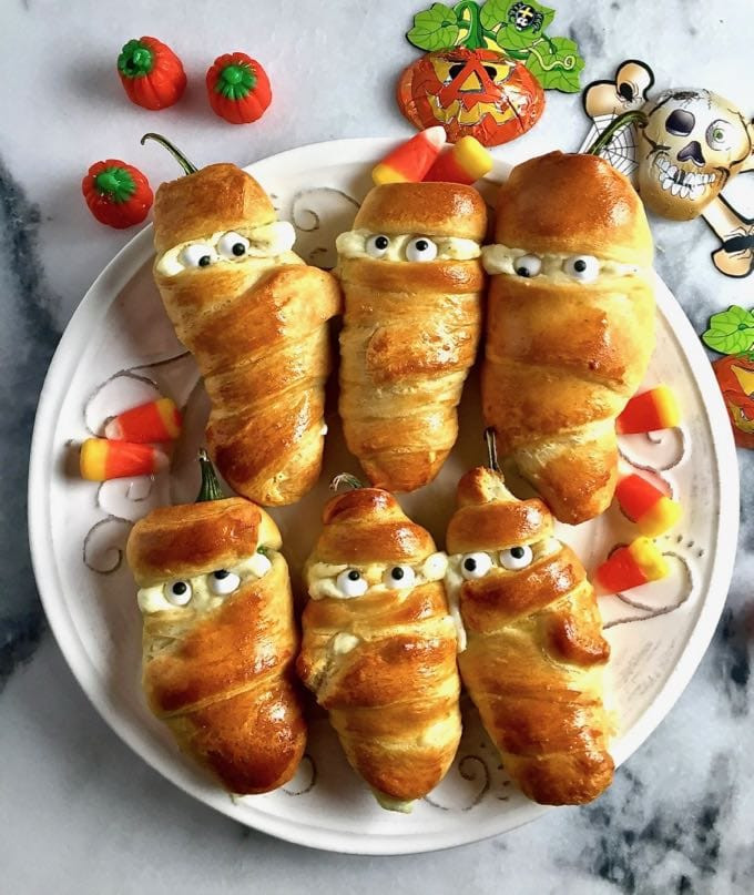 Halloween Office Party Food Ideas
 Easy Halloween Party Recipe Jalapeño Mummies