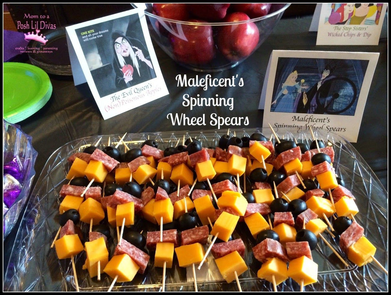 Halloween Party Finger Food Ideas
 Mom to 2 Posh Lil Divas DisneySide Villain Party Finger