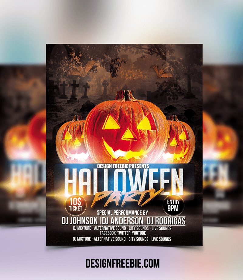 Halloween Party Flyer Ideas
 Download this Free Halloween Party Flyer Template