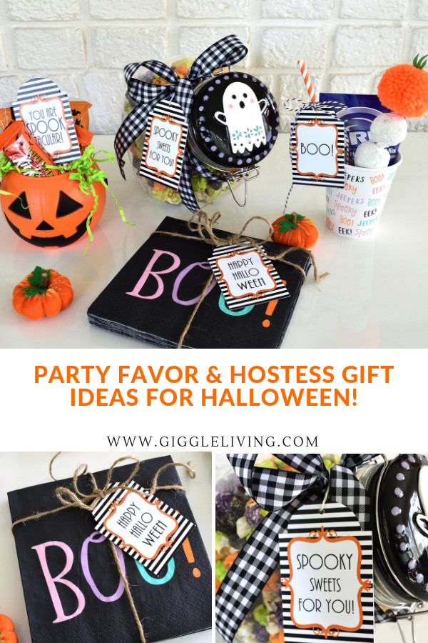 Halloween Party Hostess Gift Ideas
 Cute ideas for Halloween party favors and hostess ts 1