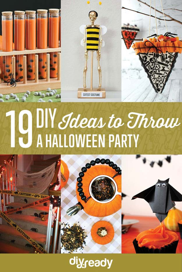 Halloween Party Ideas Diy
 19 Spooky & Fun DIY Ideas to Throw a Halloween Party at