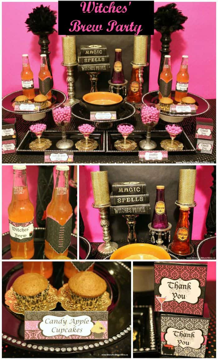 Halloween Party Ideas For Adults Pinterest
 Witches Brew Party Ideas Moms & Munchkins