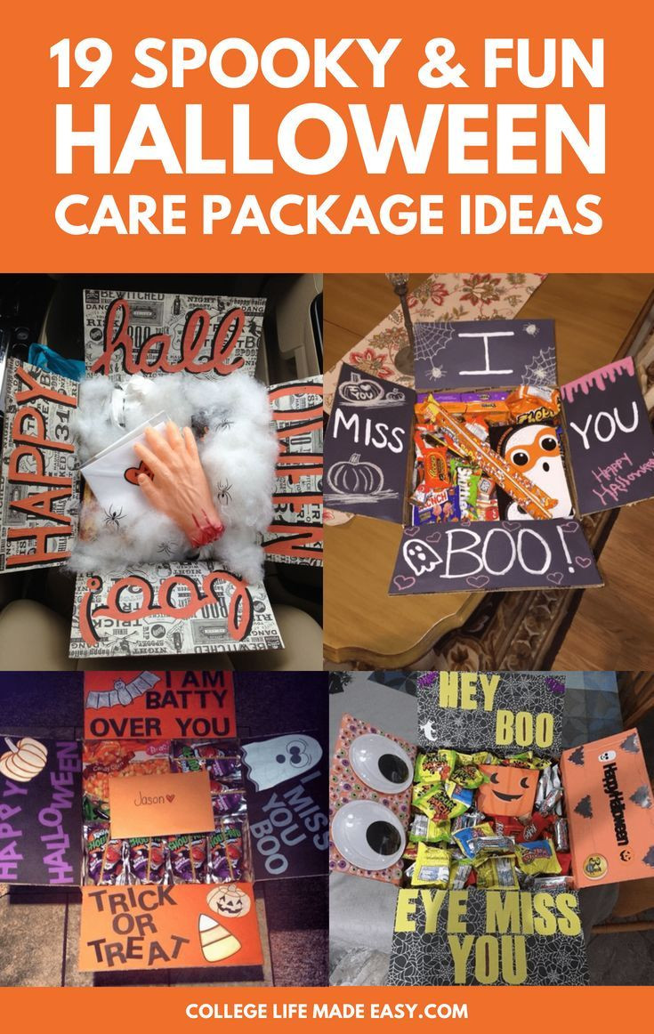 Halloween Party Ideas For College Students
 33 Amazing Halloween Care Package Ideas for College