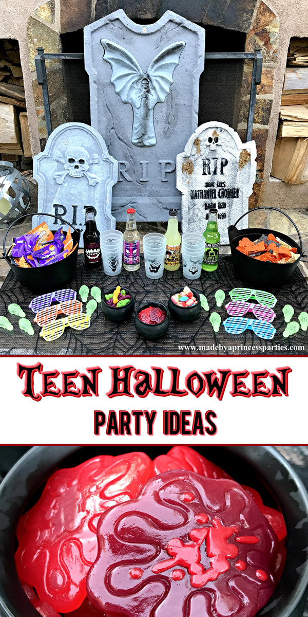 Halloween Party Ideas For Tennagers
 Teen Halloween Party Ideas Made by a Princess
