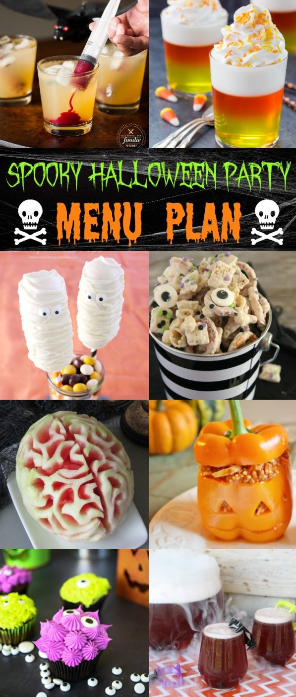 Halloween Party Menu Ideas For Adults
 Best Spooky Halloween Party Menu Kleinworth & Co