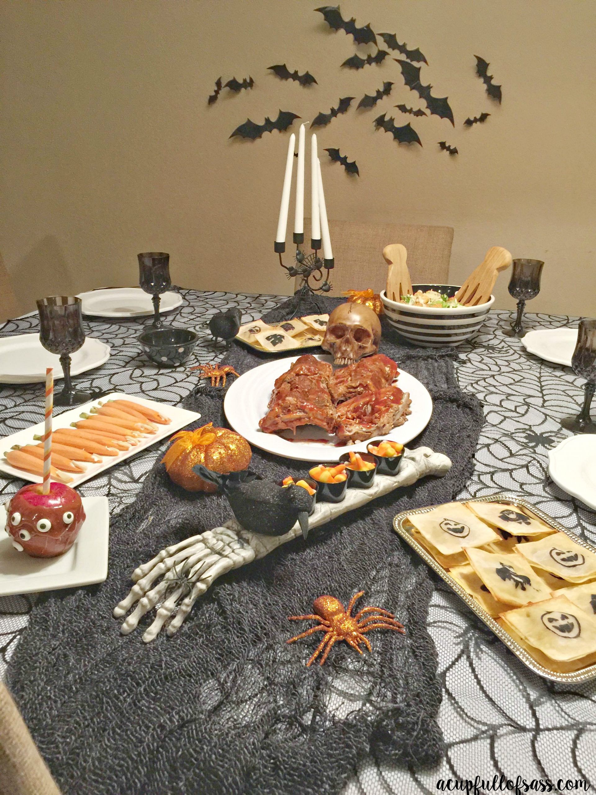 Halloween Party Menu Ideas
 Halloween Dinner Food Ideas A Cup Full of Sass