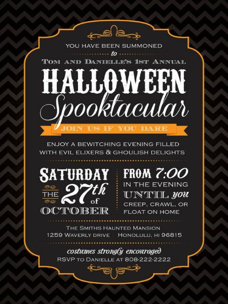 Halloween Party Names Ideas
 Halloween Party Invitation Ideas Easyday