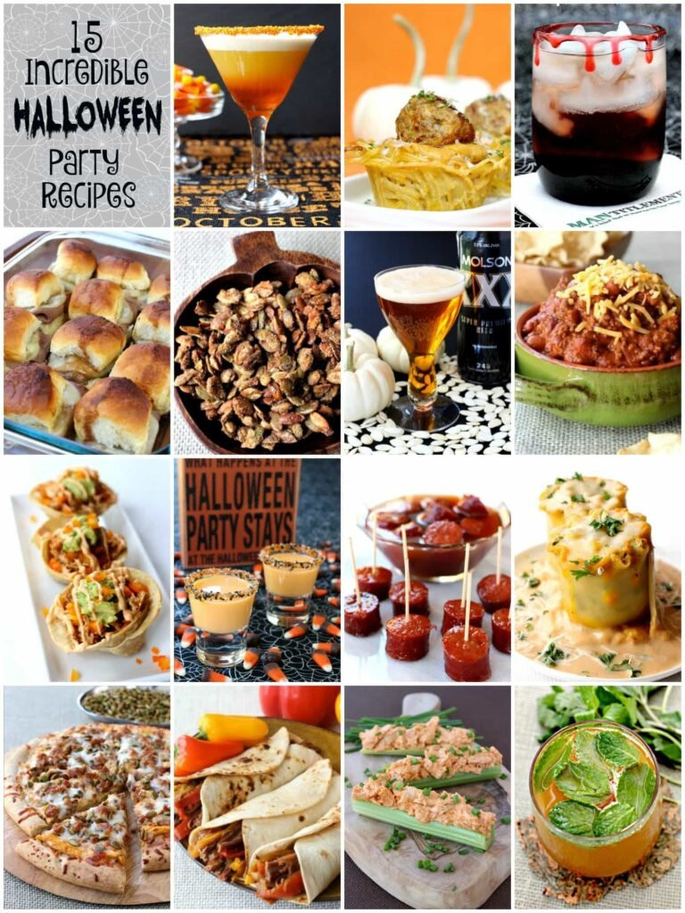 Halloween Party Recipes Ideas
 15 Incredible Halloween Party Recipes