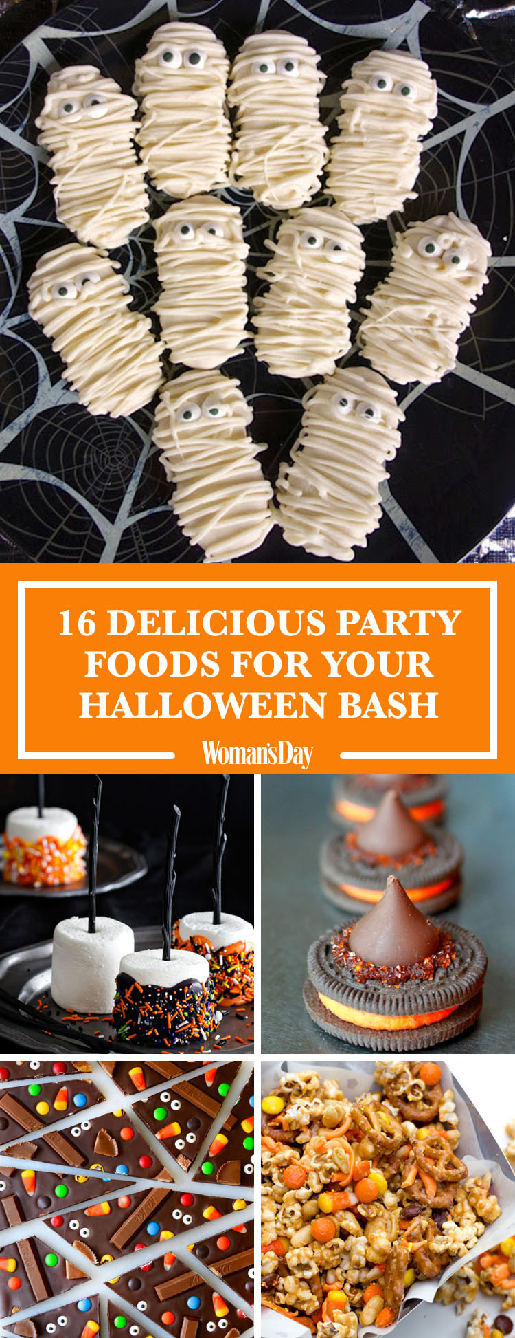 Halloween Party Snacks Ideas
 22 Easy Halloween Party Food Ideas Cute Recipes for