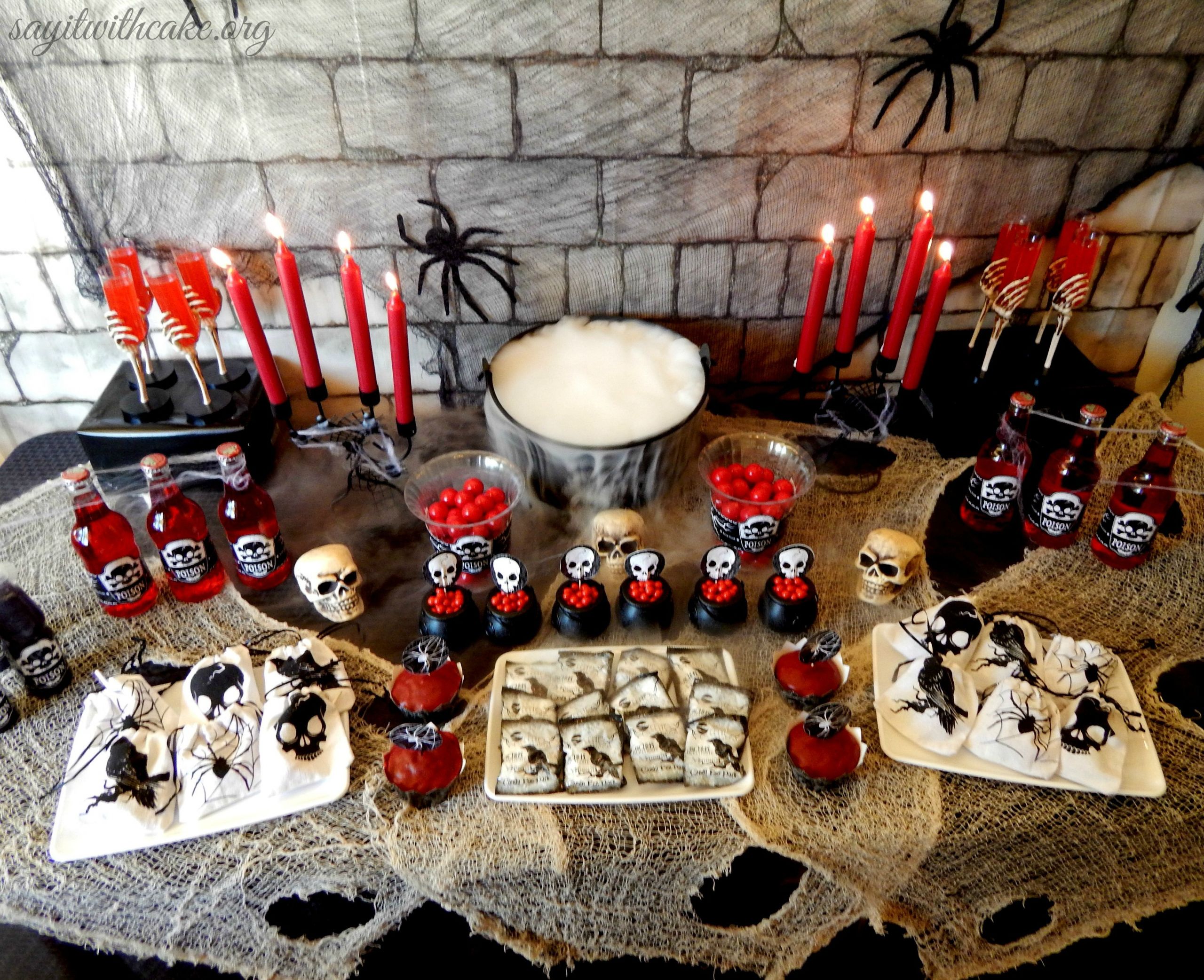 Halloween Party Table Ideas
 Halloween Party for Kids – Say it With Cake