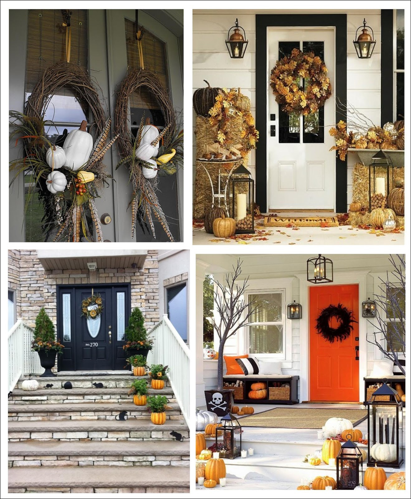 Halloween Porch Decorations
 It s Written on the Wall 90 Fall Porch Decorating Ideas