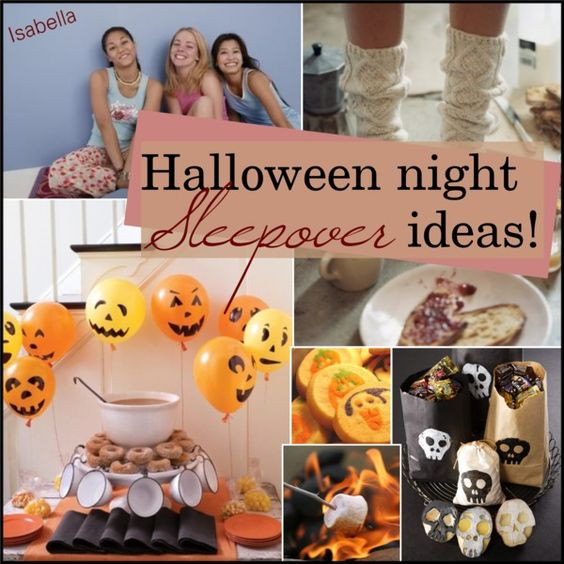 Halloween Slumber Party Ideas
 "Halloween Sleepover Ideas " by halloween tips liked on