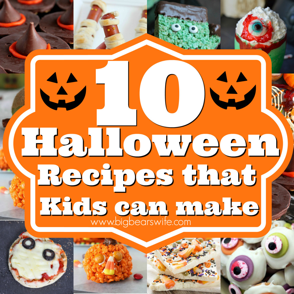 Halloween Treat Recipes For Kids
 10 Halloween Recipes that Kids can make