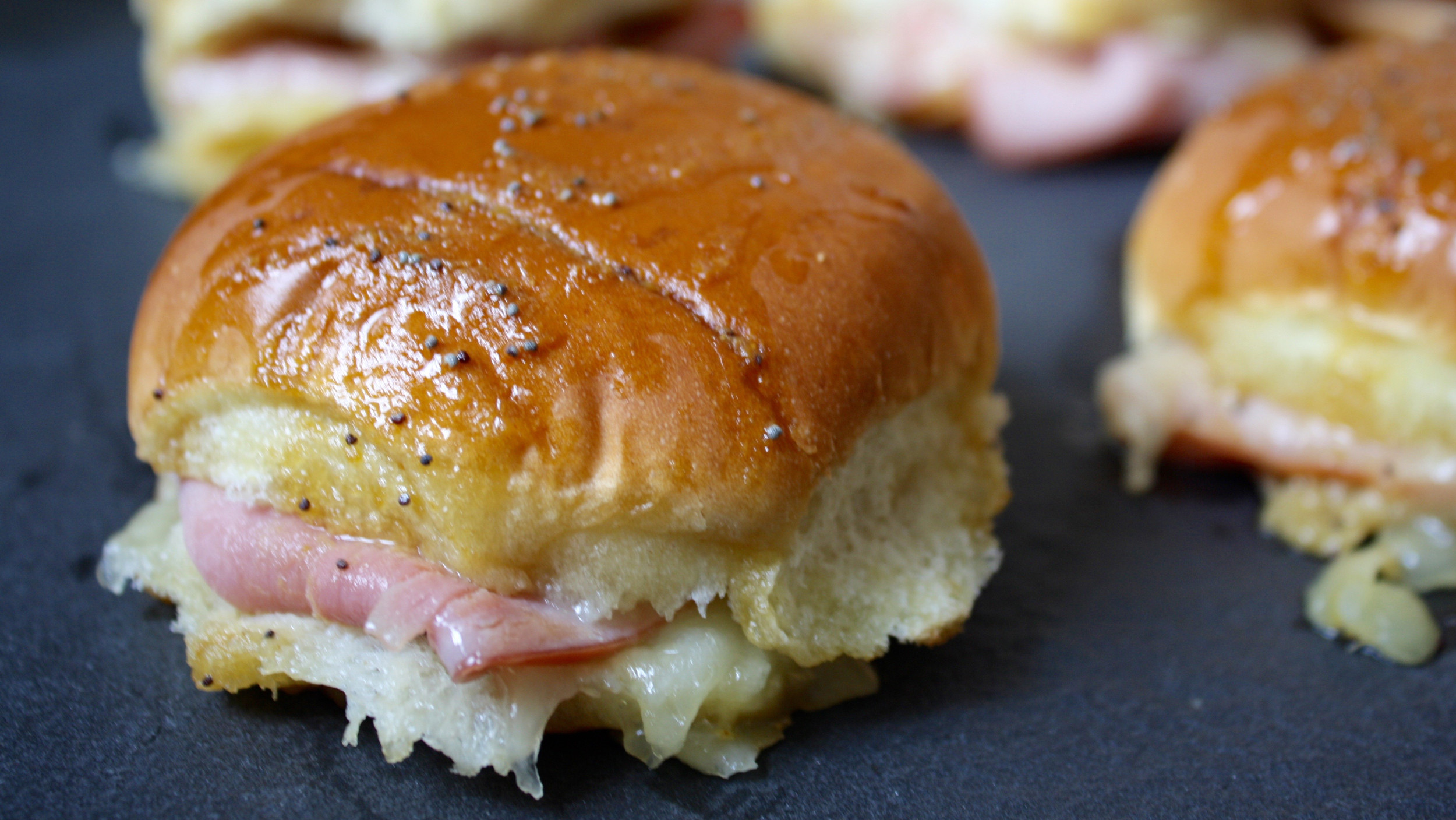 Ham And Cheese Slider Recipes
 These ham and cheese sliders with buttery mustard sauce