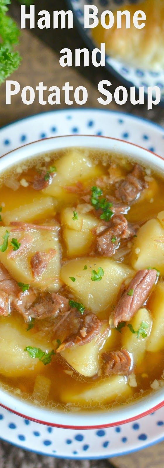 Ham Bone Potato Soup Slow Cooker
 Stovetop or Slow Cooker Ham Bone and Potato Soup Recipe