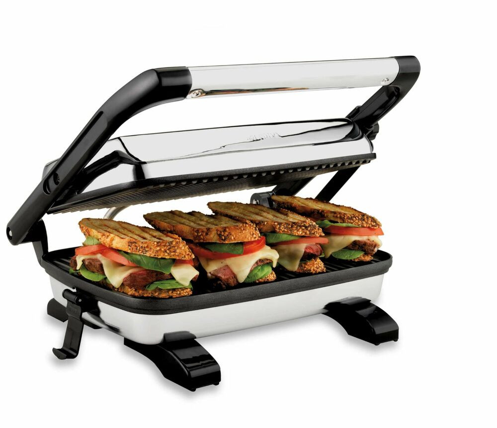 Hamilton Beach Panini Press Gourmet Sandwich Maker
 Hamilton Beach Electric Panini Press Gourmet