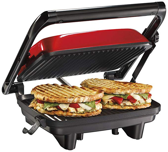 Hamilton Beach Panini Press Gourmet Sandwich Maker
 Amazon Hamilton Beach Z Panini Press Gourmet