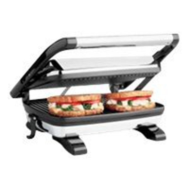 Hamilton Beach Panini Press Gourmet Sandwich Maker
 Hamilton Beach Panini Press Gourmet Sandwich Maker