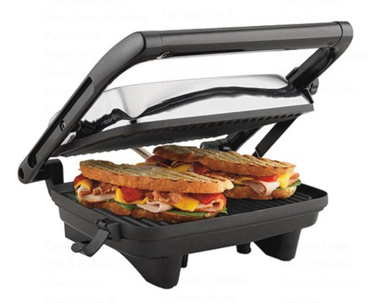 Hamilton Beach Panini Press Gourmet Sandwich Maker
 Hamilton Beach Panini Press Gourmet Sandwich Maker