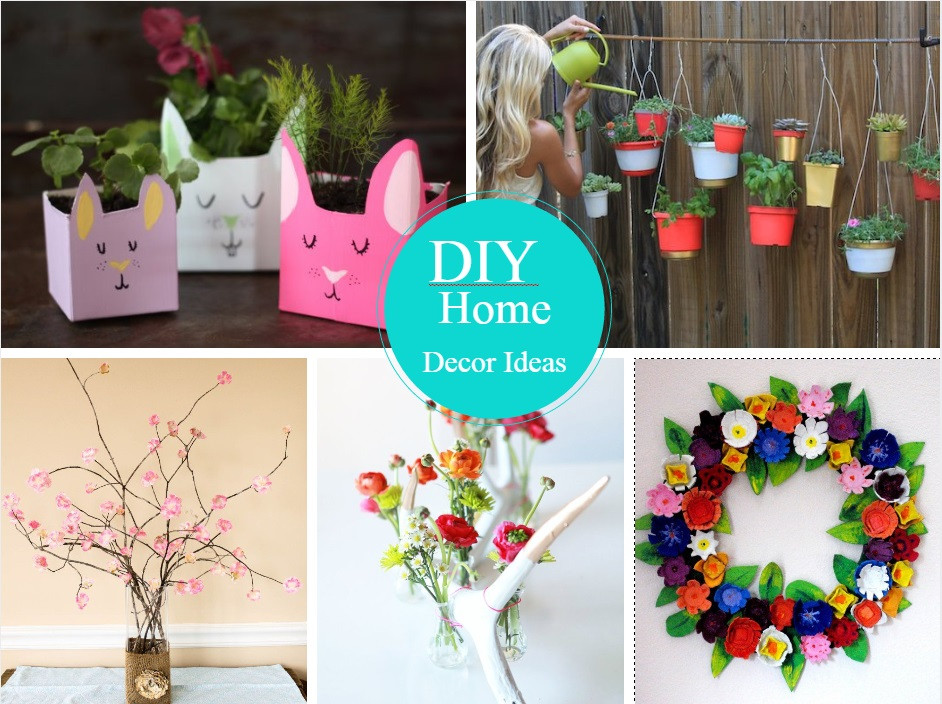 Handmade Decoration Ideas For Home
 12 Very Easy and Cheap DIY Home Decor Ideas