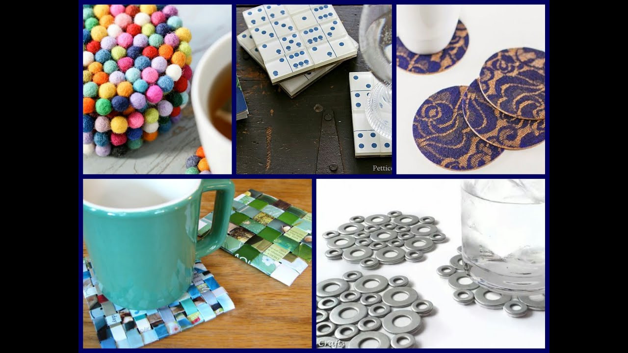 Handmade Decoration Ideas For Home
 30 DIY Coasters Decorating Ideas Handmade Home Decor