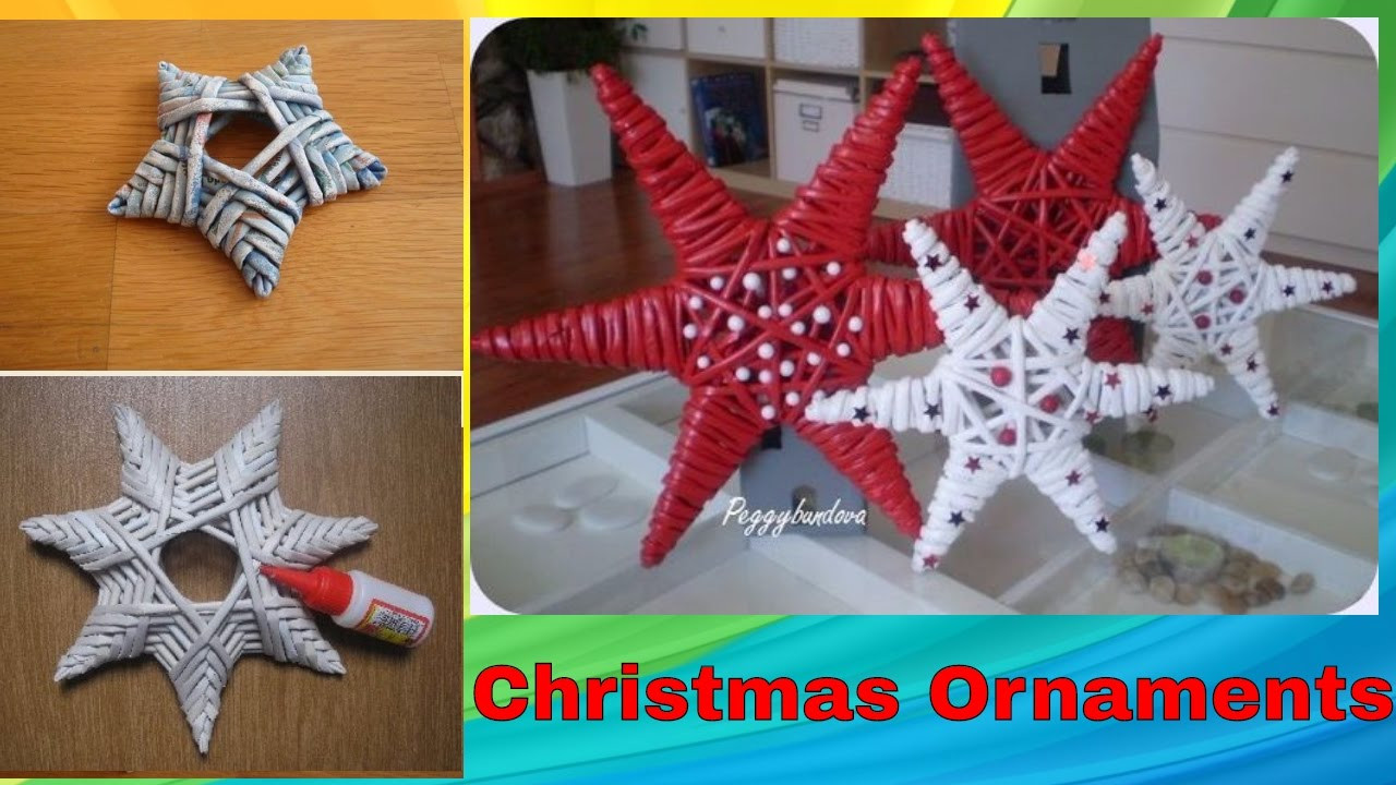 Handmade Decoration Ideas For Home
 DIY Handmade Christmas ornaments Home Decor