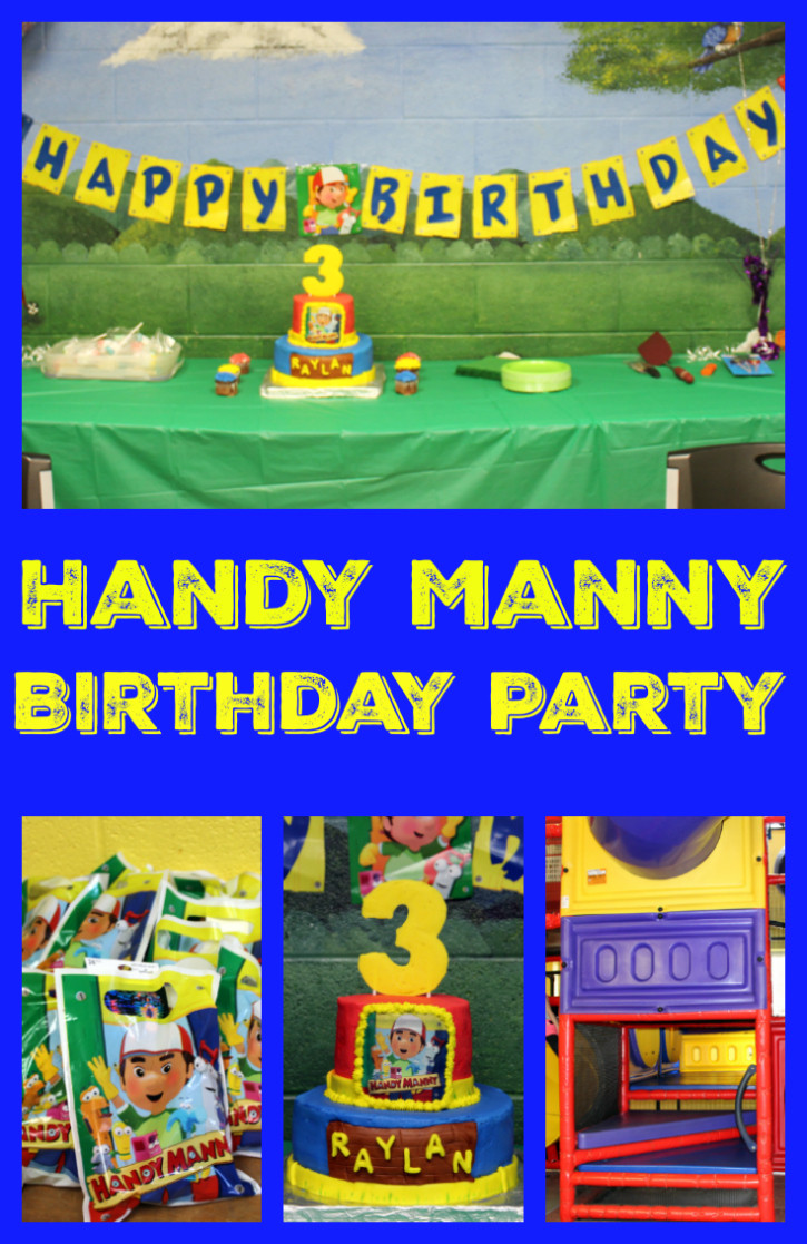 Handy Manny Birthday Decorations
 Della Devoted Handy Manny Birthday Party