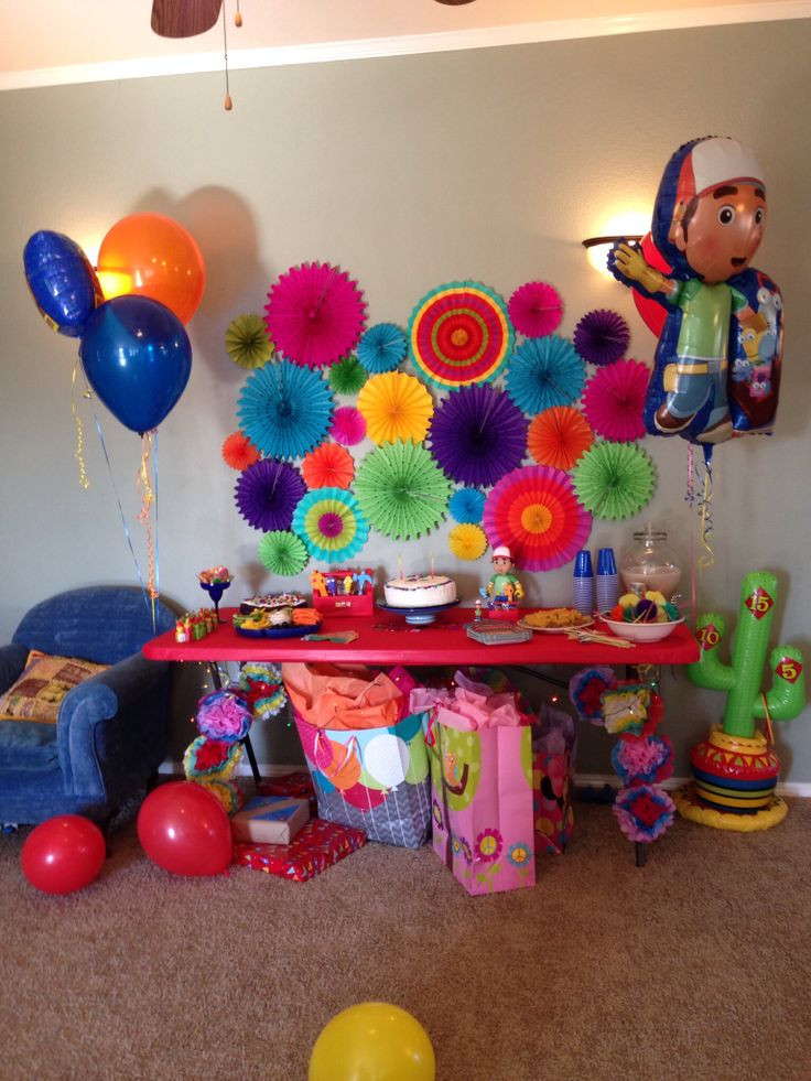 Handy Manny Birthday Decorations
 Handy manny fiesta birthday party