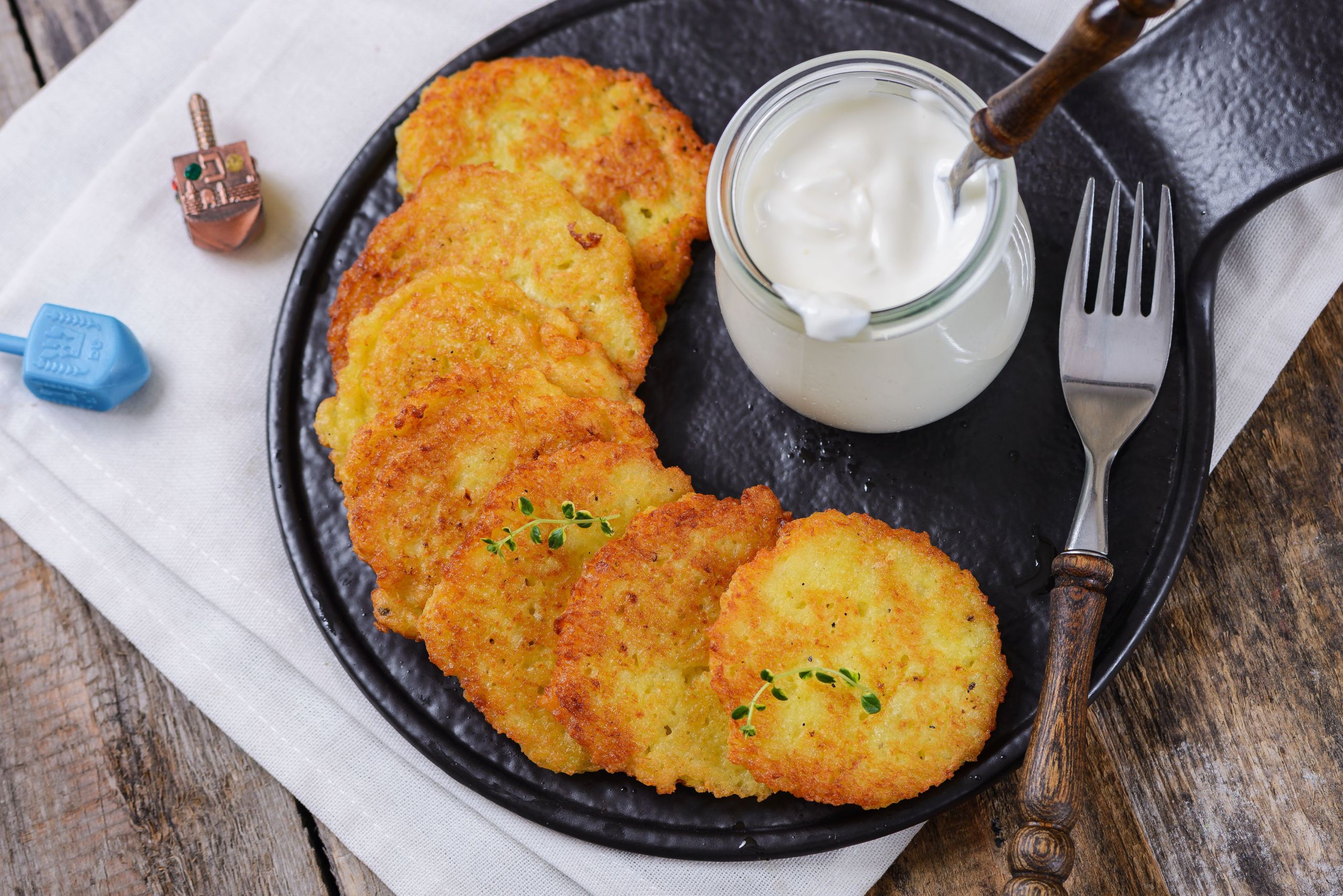 Hanukkah Potato Latkes
 Traditional Hanukkah Potato Latkes Recipe