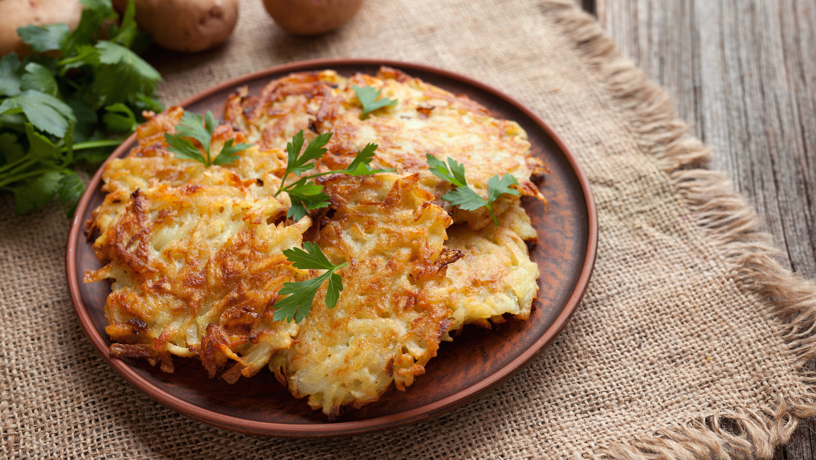 Hanukkah Potato Latkes
 Potato Latkes