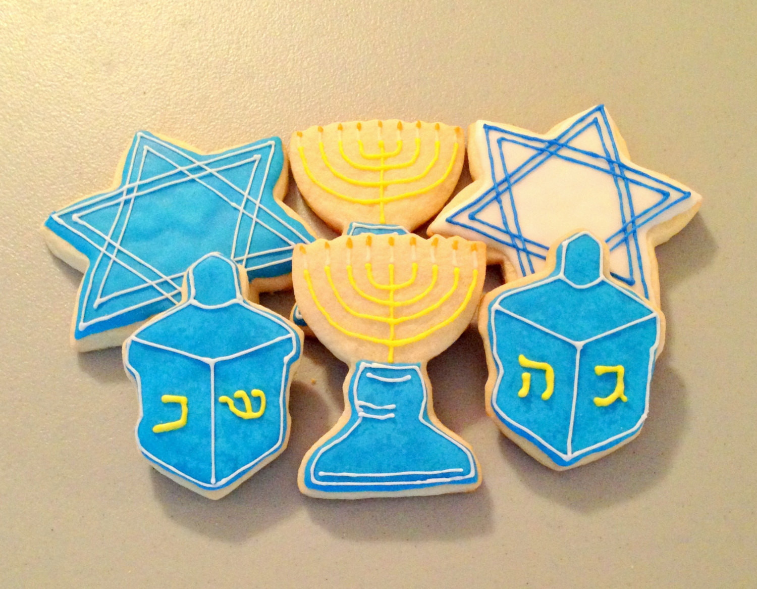 Hanukkah Sugar Cookies
 Hanukkah Sugar Cookies