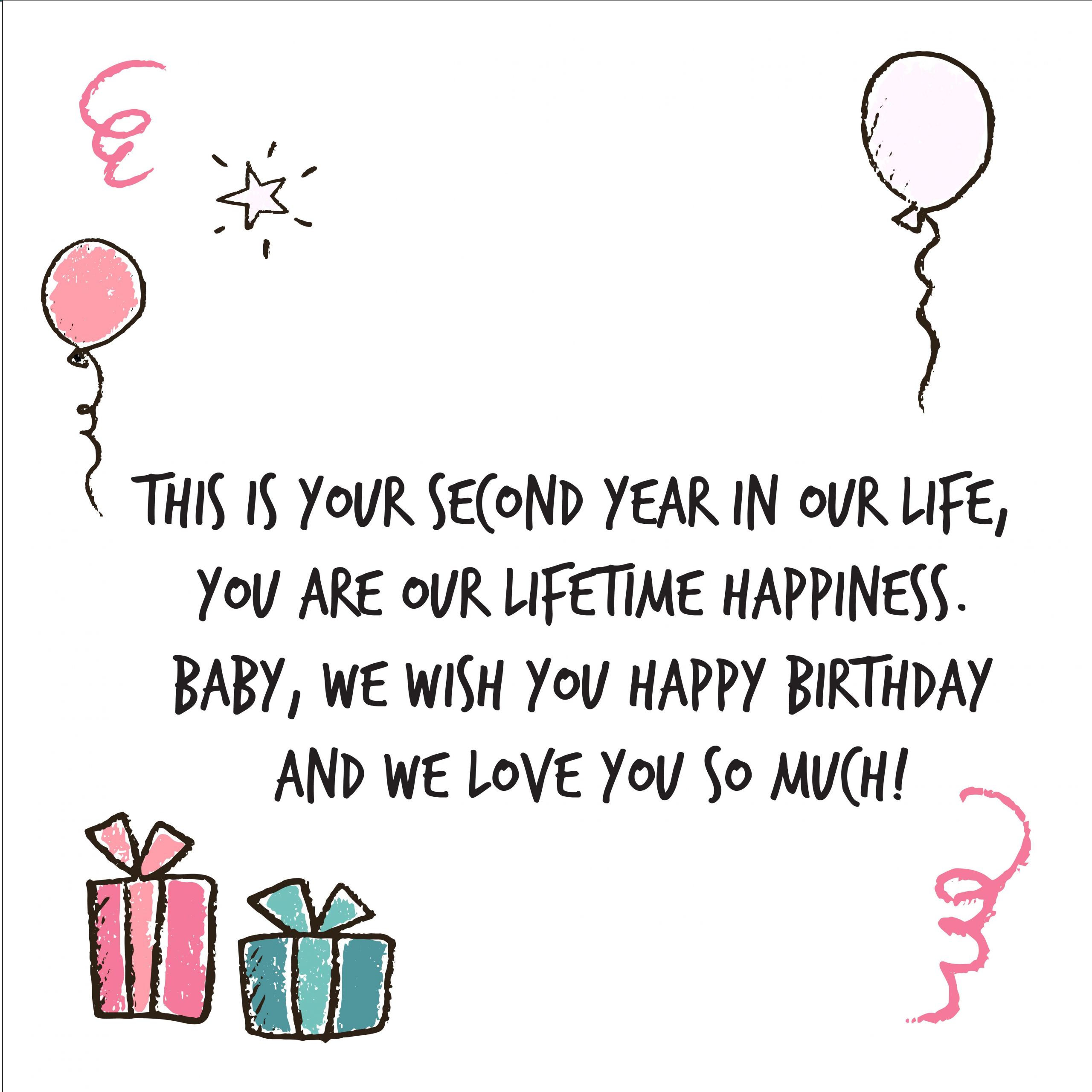 Happy 2nd Birthday Quotes
 Happy 2nd Birthday Wishes – Top Happy Birthday Wishes