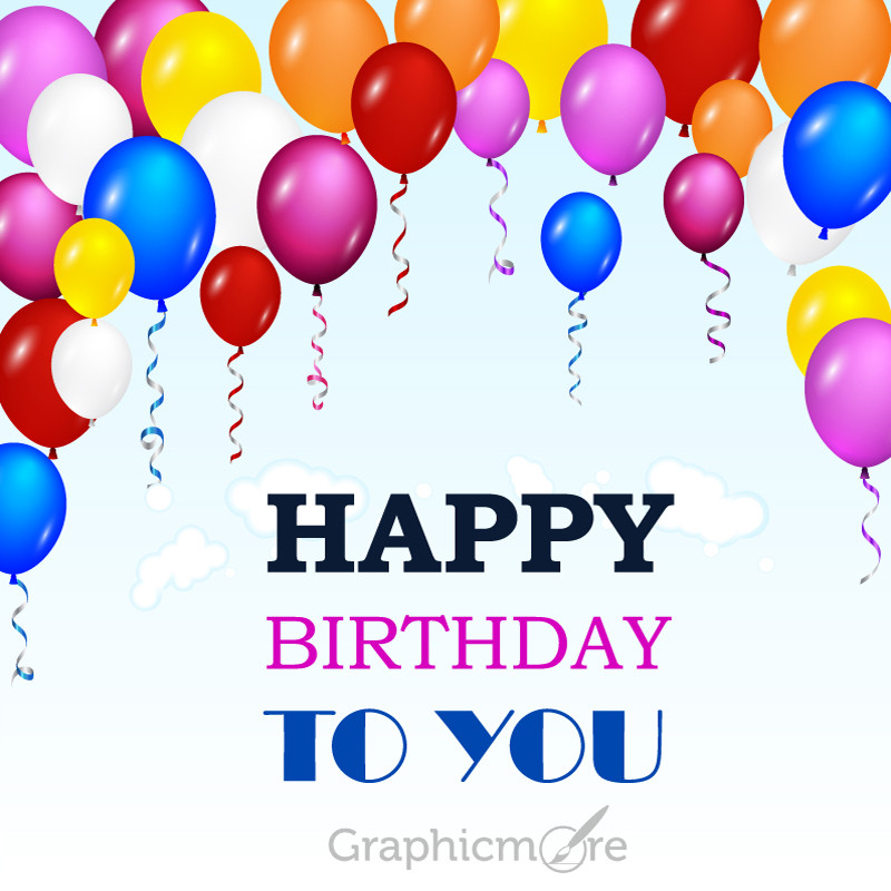 Happy Birthday Cards Online
 Happy Birthday Greeting Card Design Free Vector File