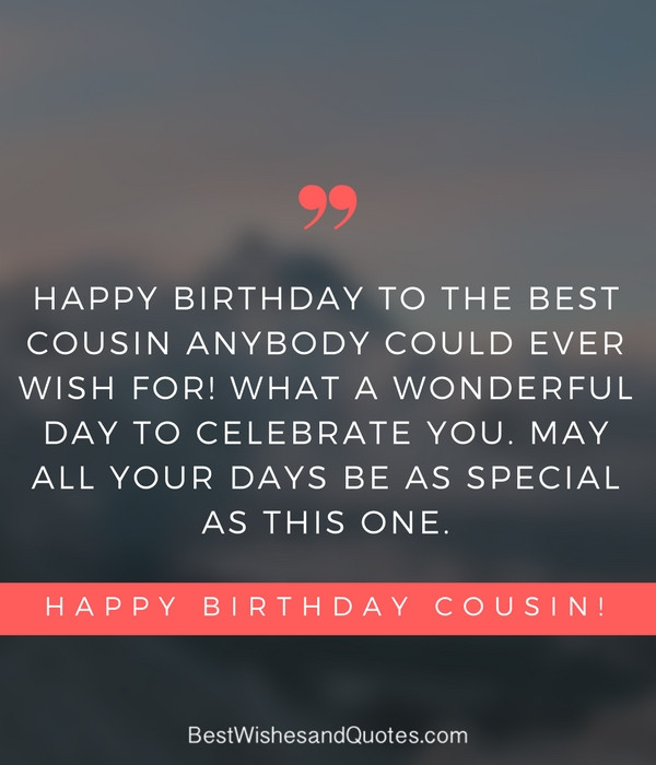 Happy Birthday Cousin Funny Quotes
 Happy Birthday Cousin 35 Ways to Wish Your Cousin a